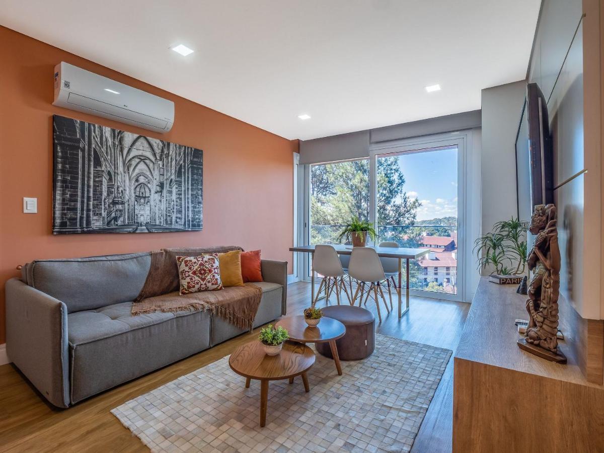 Alpes Da Montanha 501 - Apartamento Em Gramado Kültér fotó